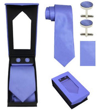 Load image into Gallery viewer, Light Blue Tie Set
