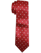 Load image into Gallery viewer, Red with White Polka Dots Tie Set
